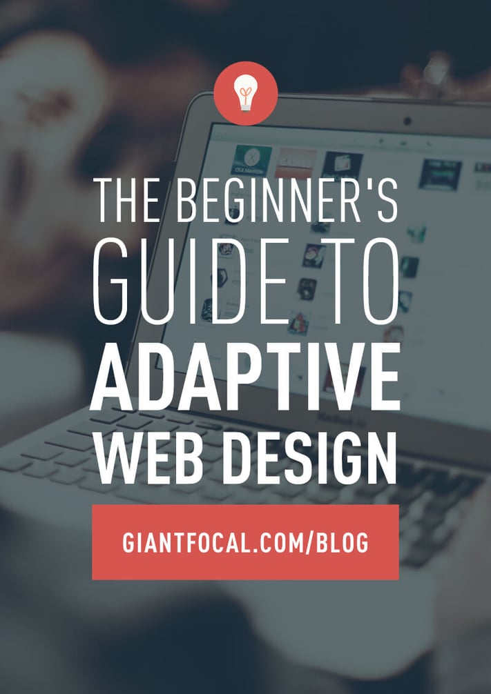 What is adaptive web design?