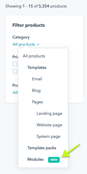 hubspot-module-marketplace
