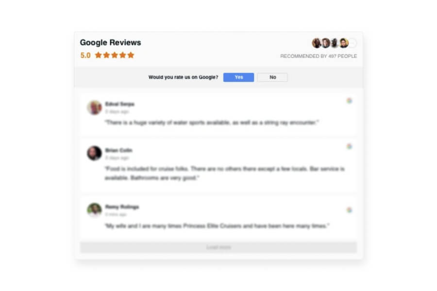 Embed Google Reviews on HubSpot