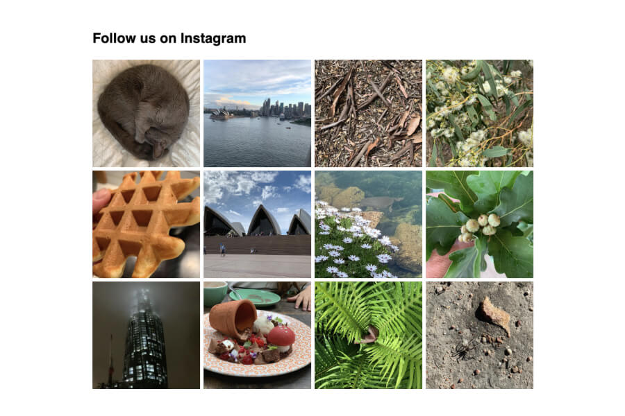 Instagram Feed for HubSpot