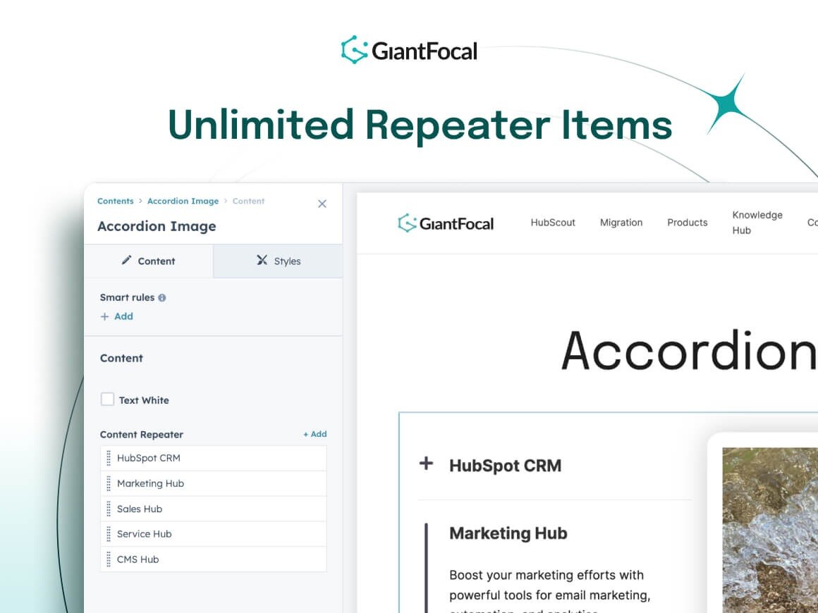 Unlimited Repeater Items