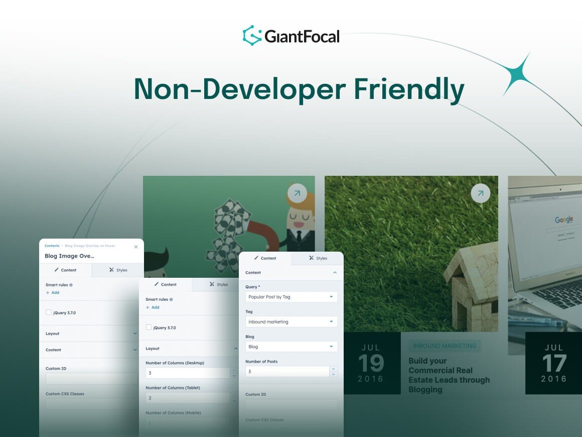 Non-Developer Friendly