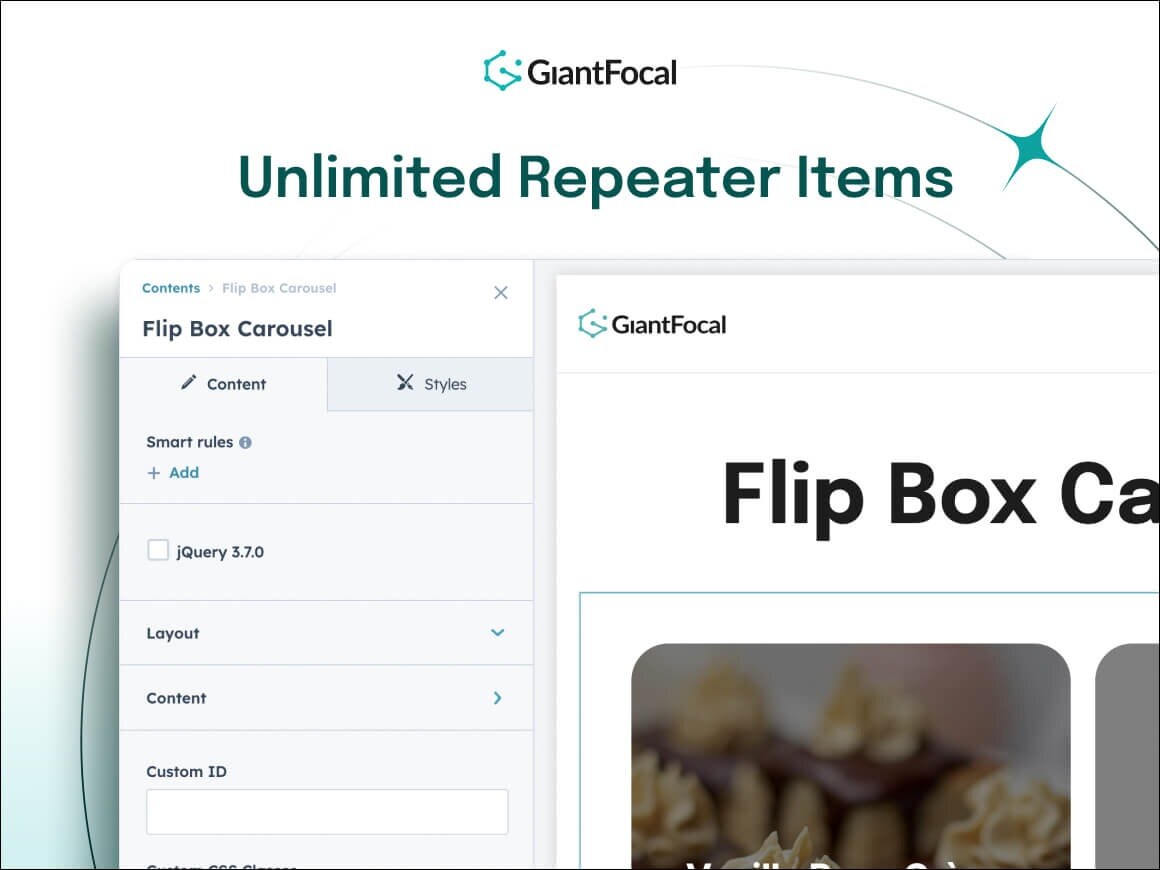 Unlimited Repeater Items
