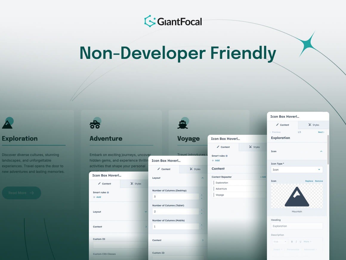 Non-Developer Friendly