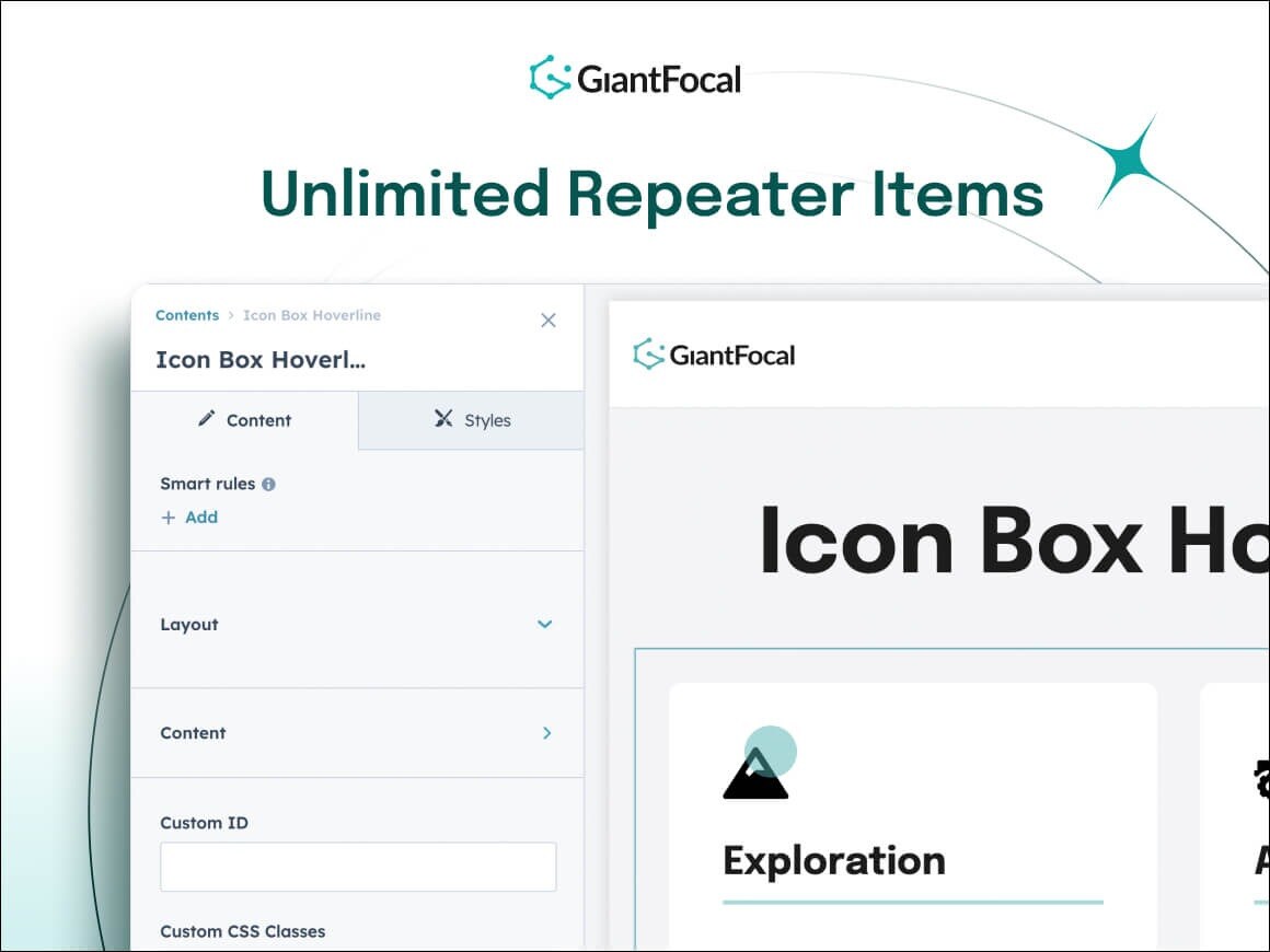 Unlimited Repeater Items