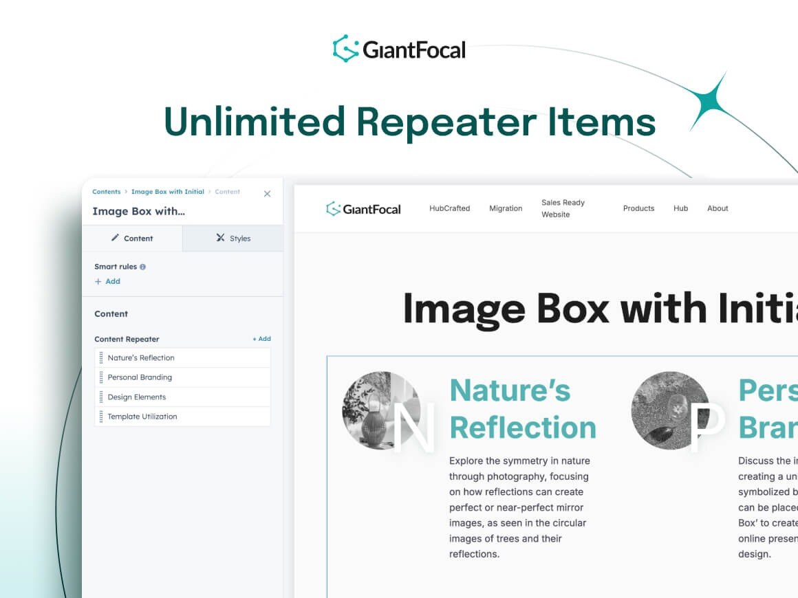 Unlimited Repeater Items