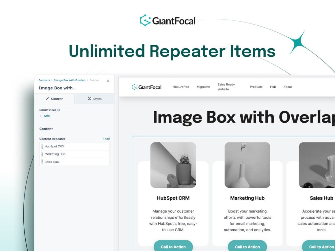Unlimited Repeater Items
