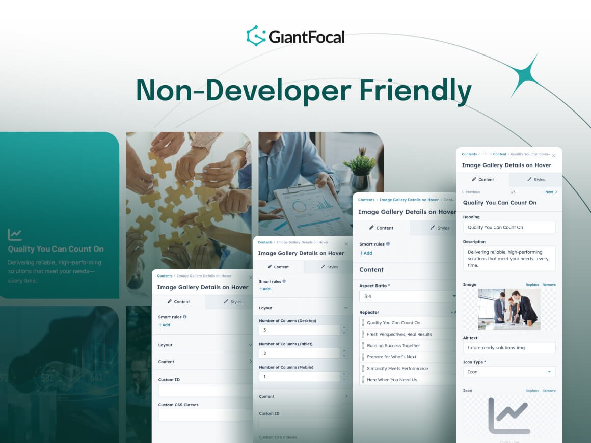 Non-Developer Friendly