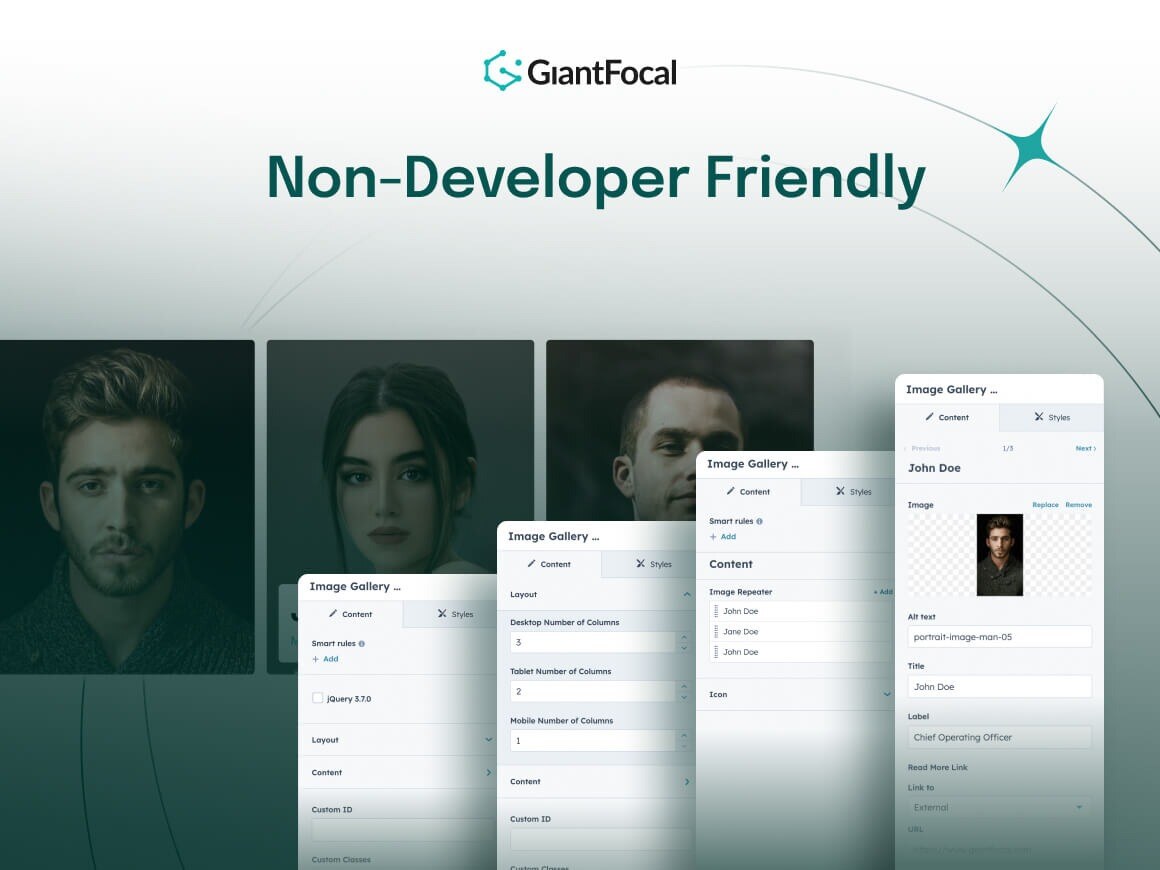 Non-Developer Friendly