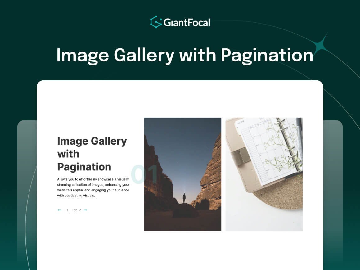 Image Gallery with Pagination