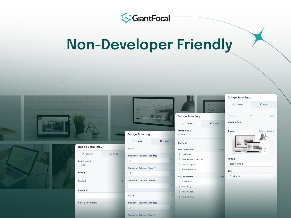 Non-Developer Friendly