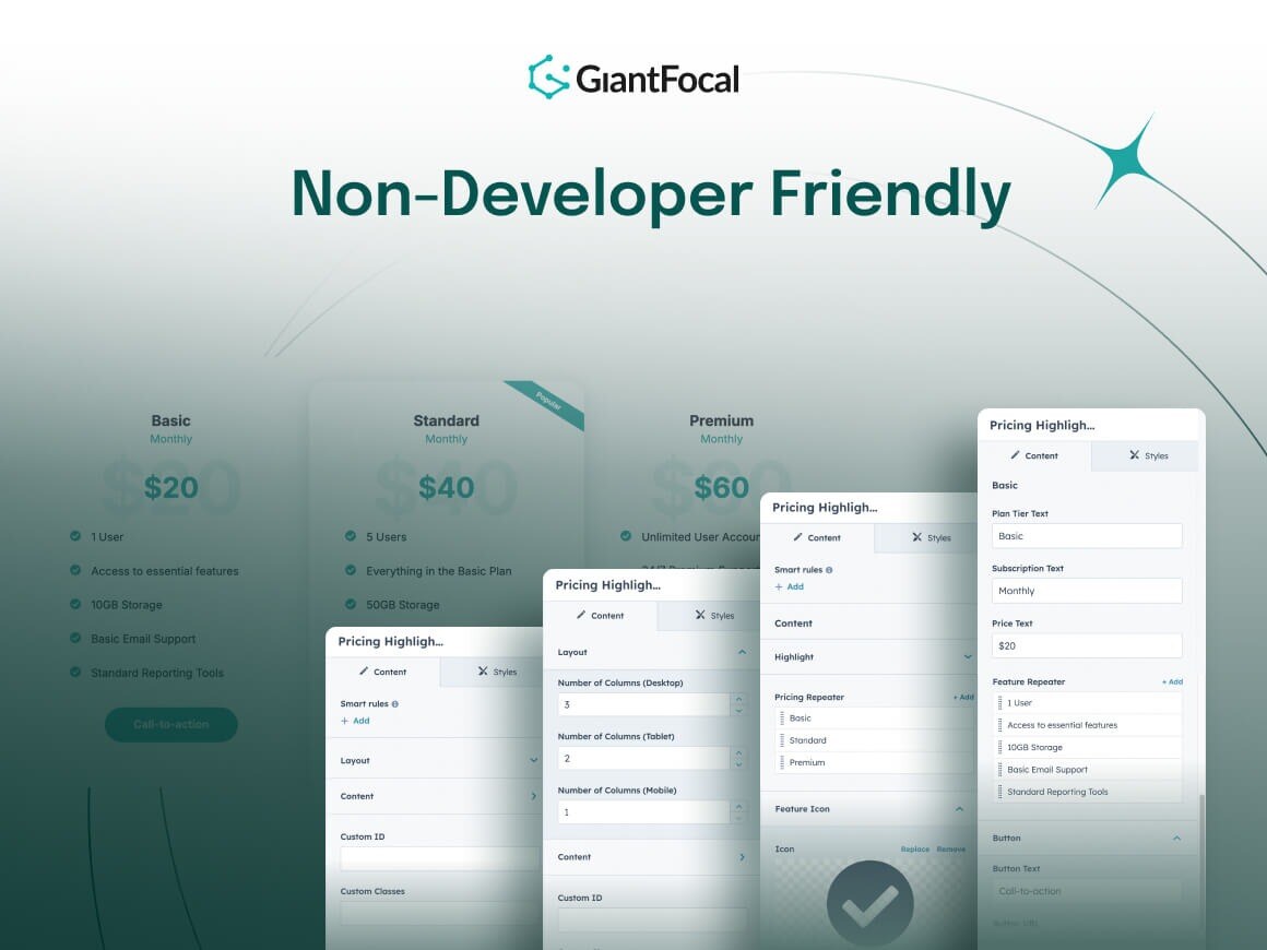Non-Developer Friendly