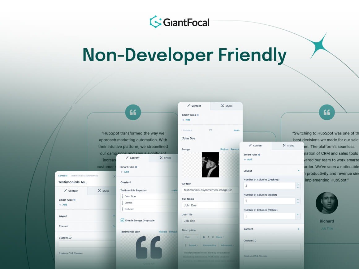 Non-Developer Friendly